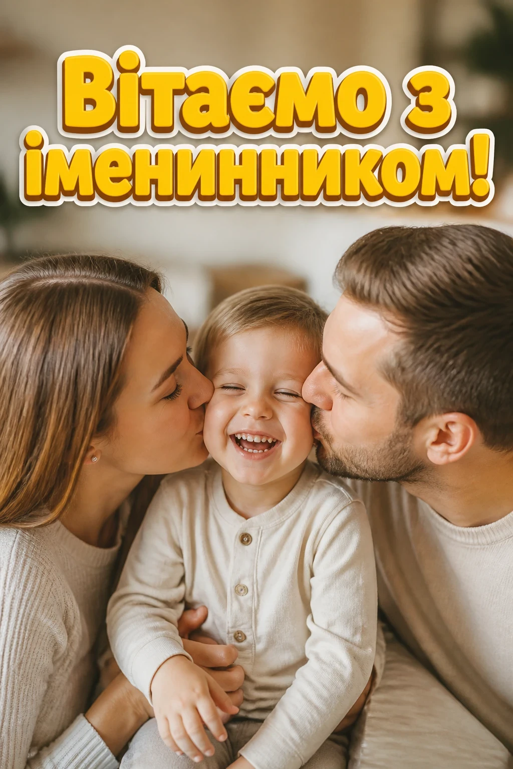привітання батькам з іменинником
