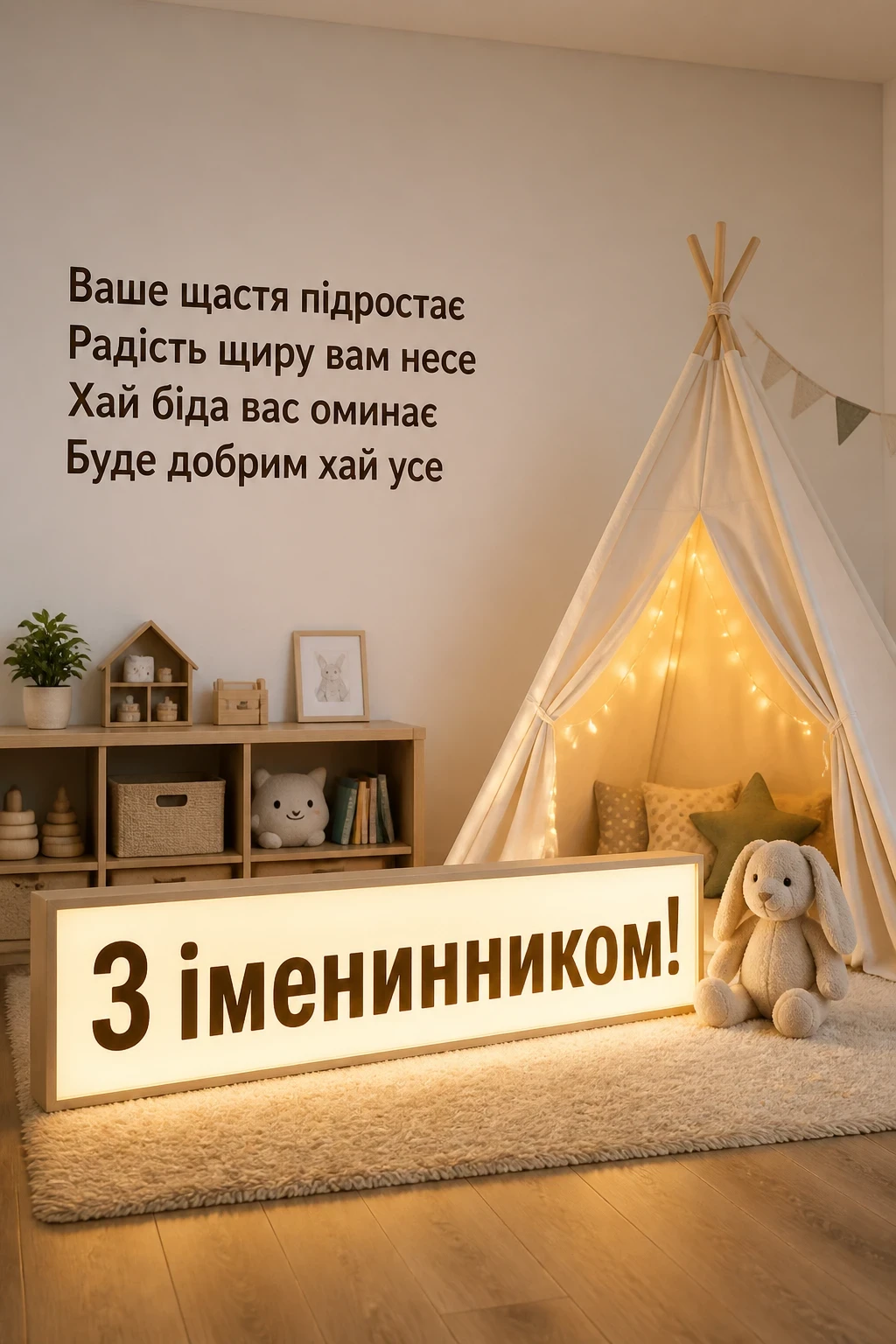 привітання батькам з іменинником