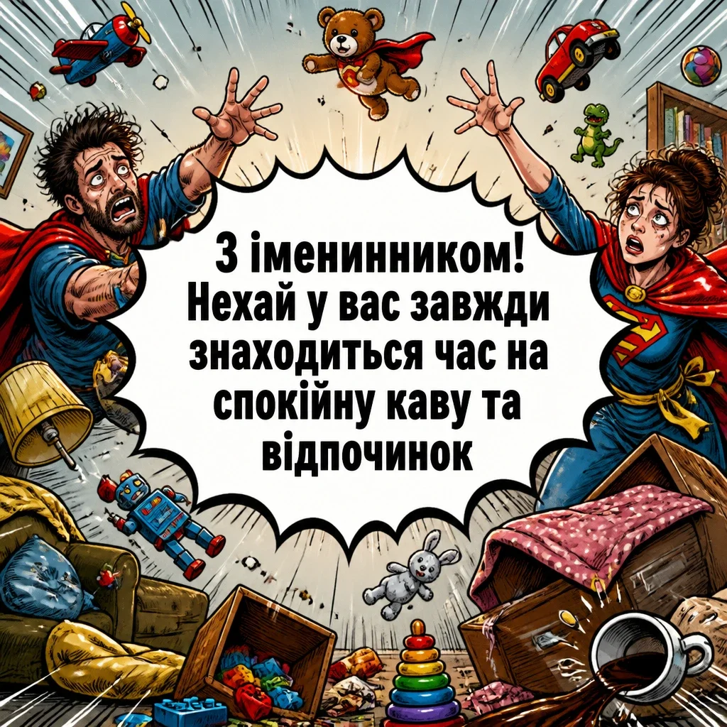 привітання батькам, з іменинником
