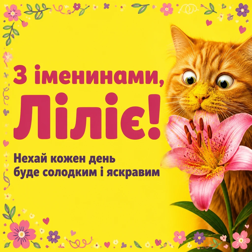 іменини лілії