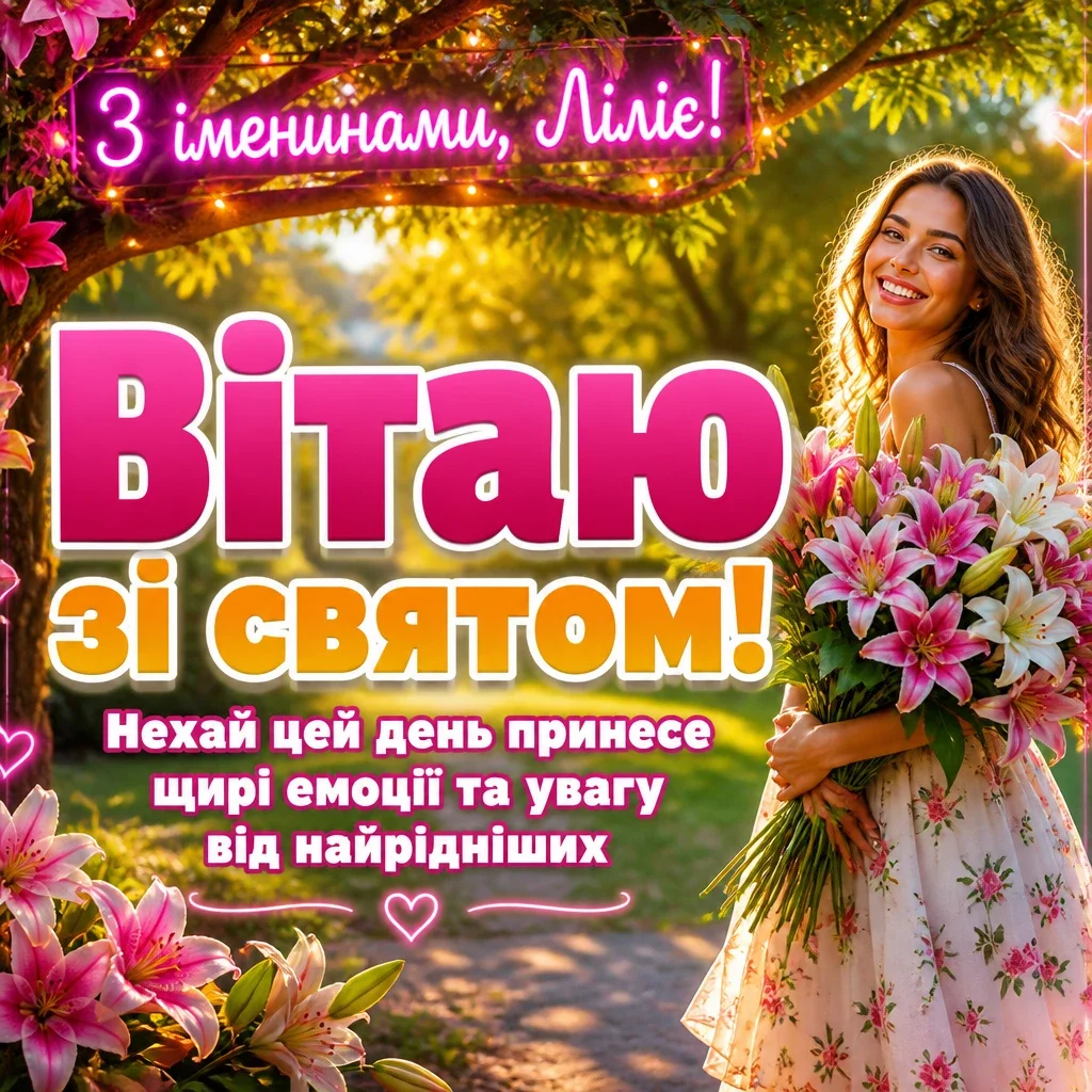 іменини лілії