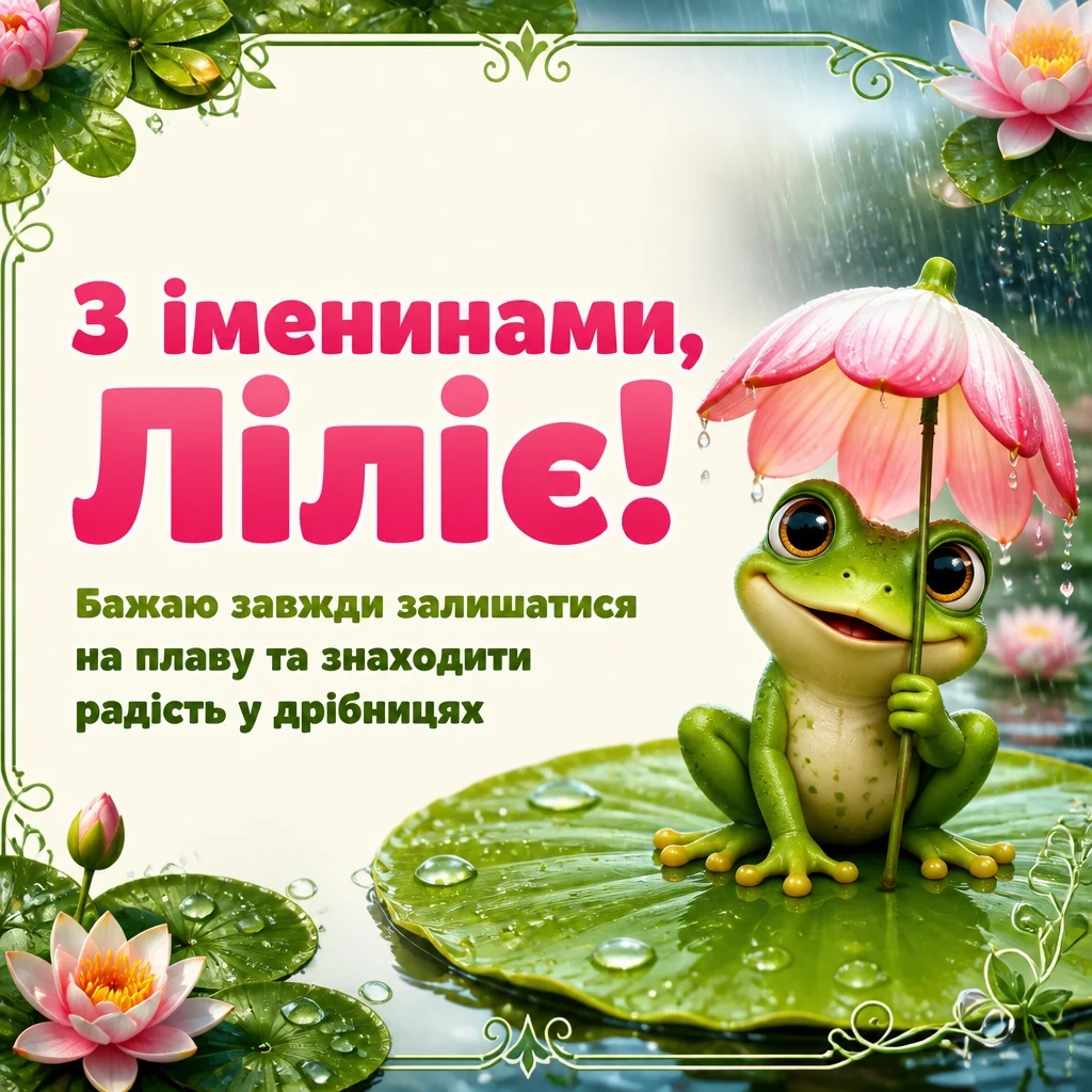 іменини лілії