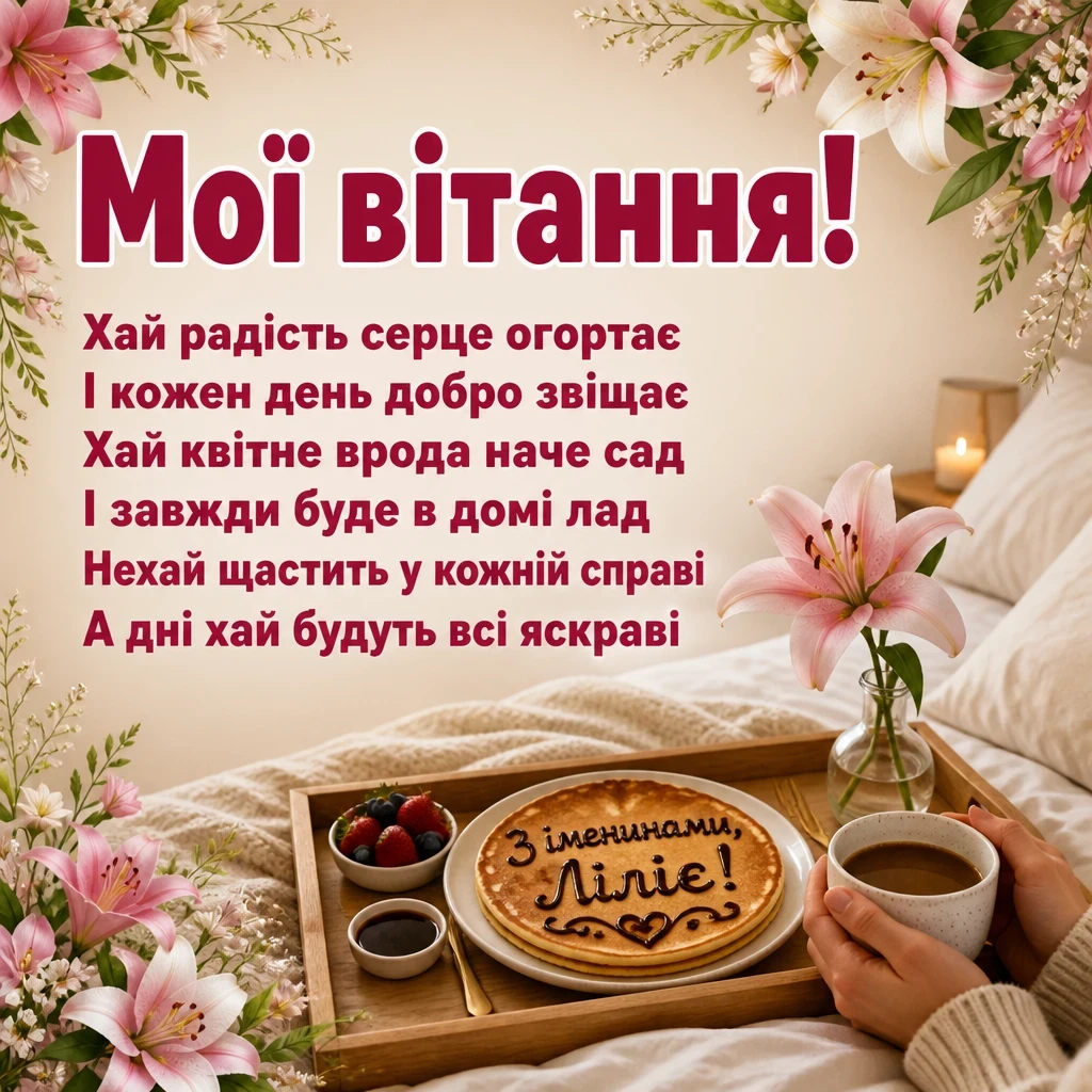 іменини лілії