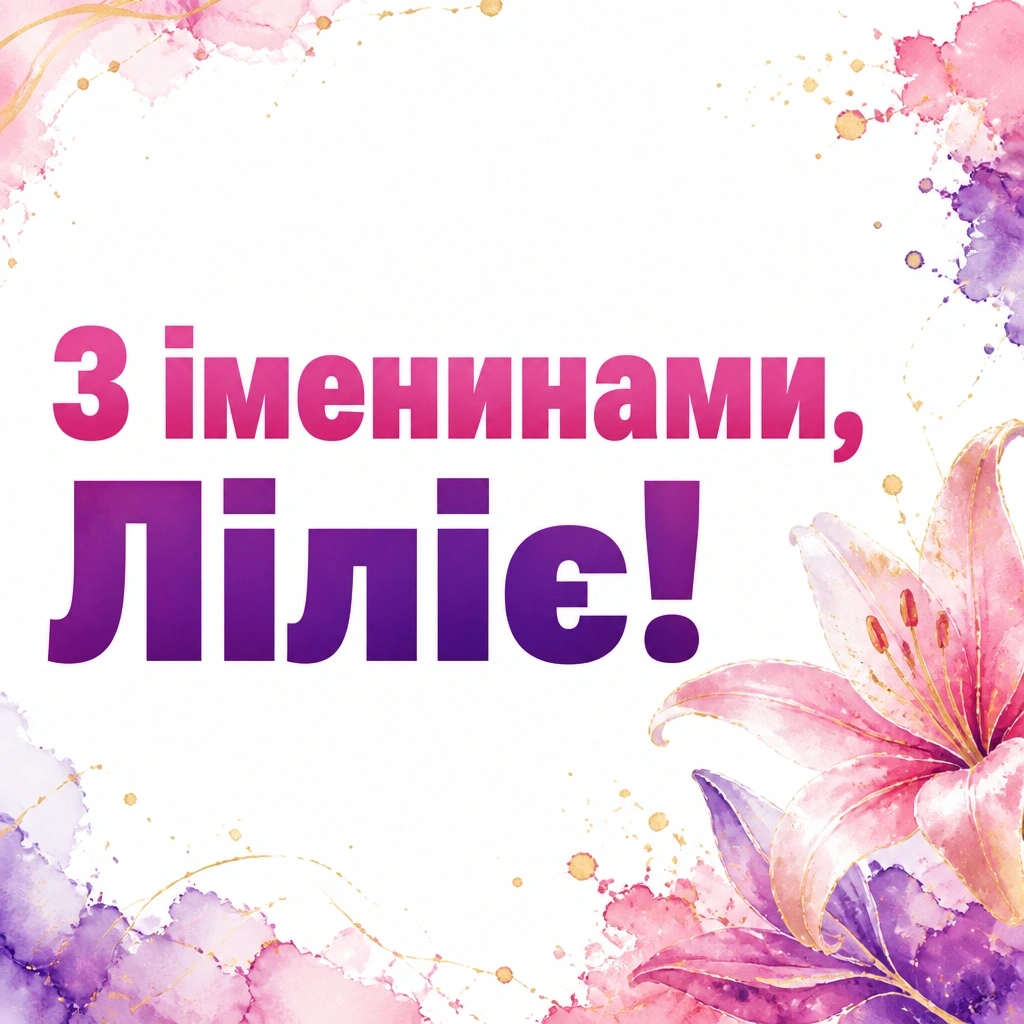 іменини лілії