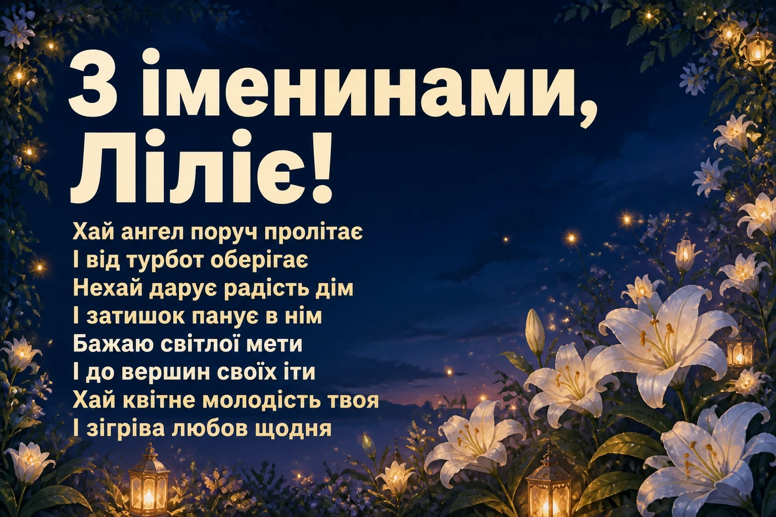 іменини лілії