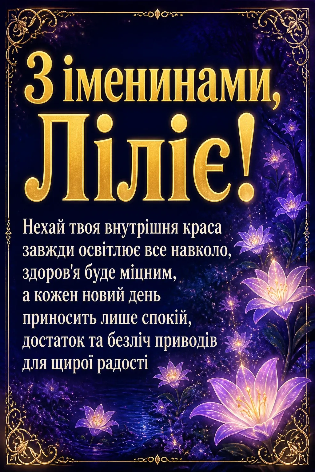 іменини лілії