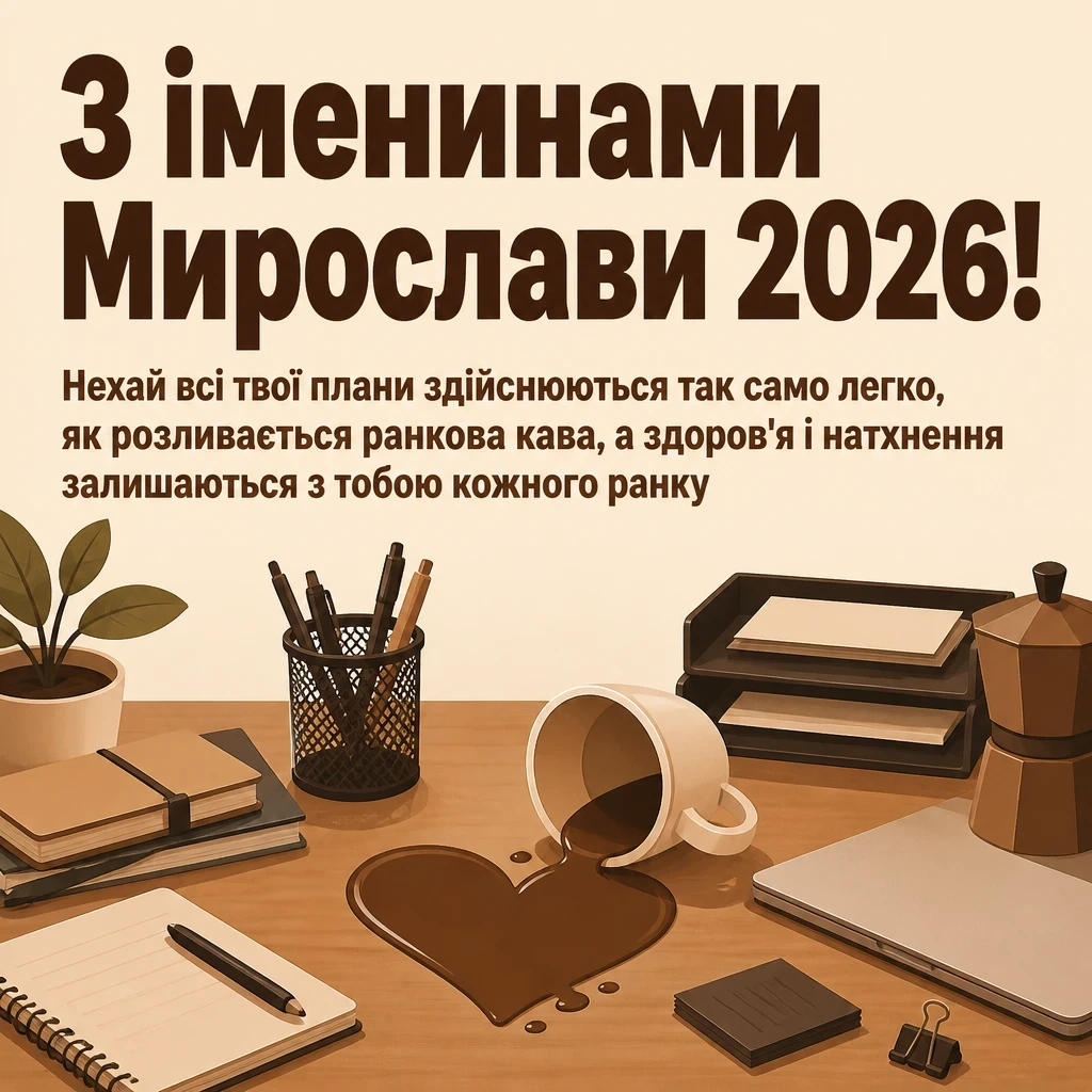 іменини мирослави 2026