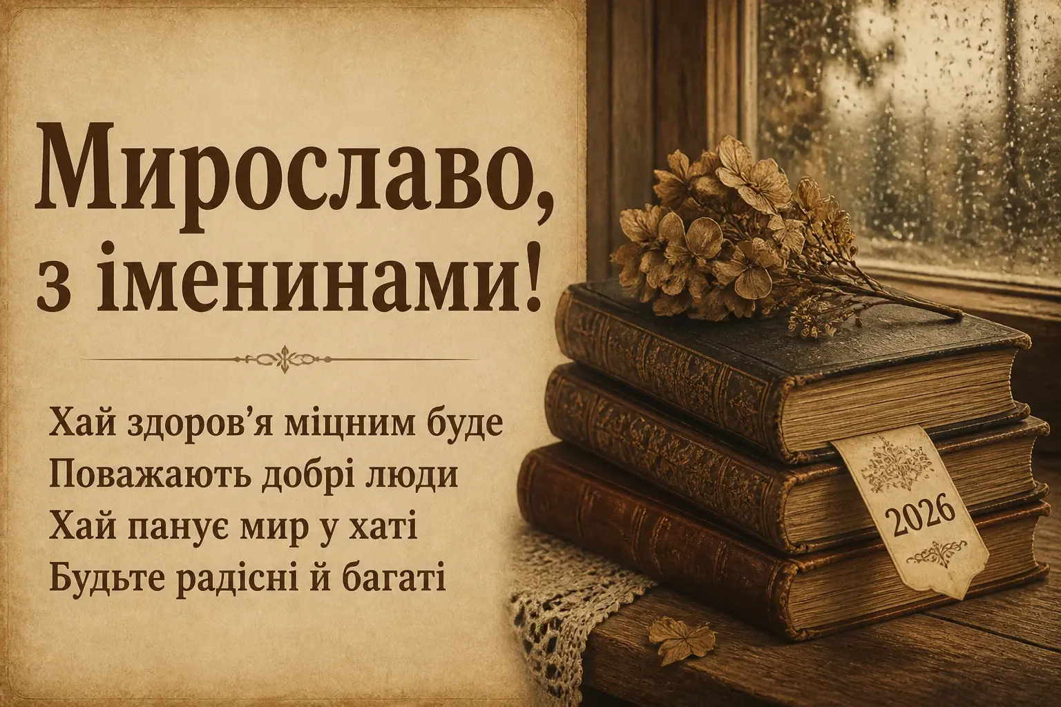 іменини мирослави 2026