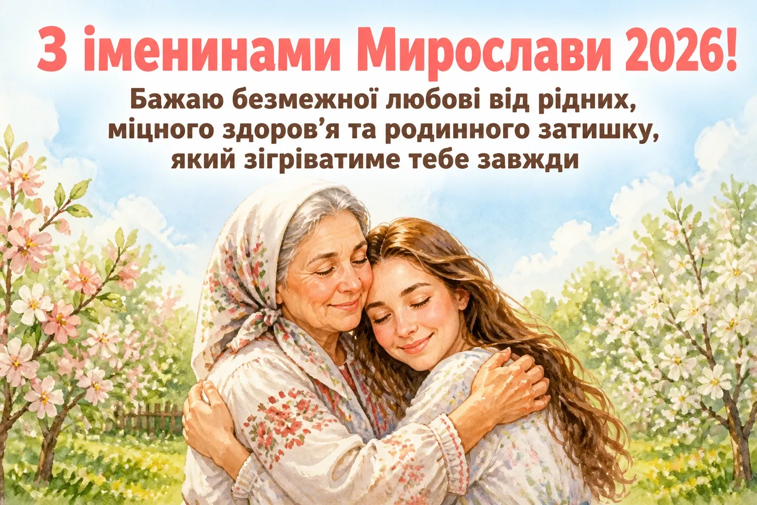 іменини мирослави 2026