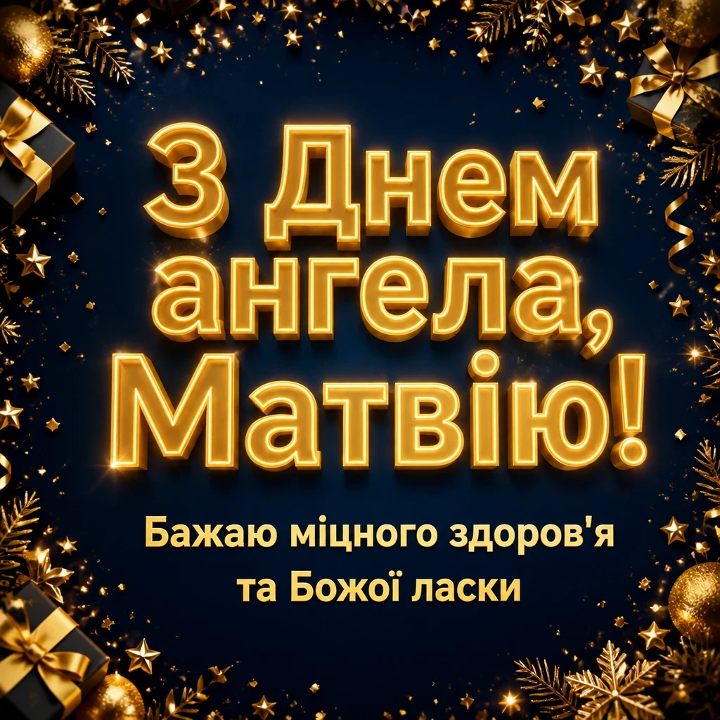 іменини матвія