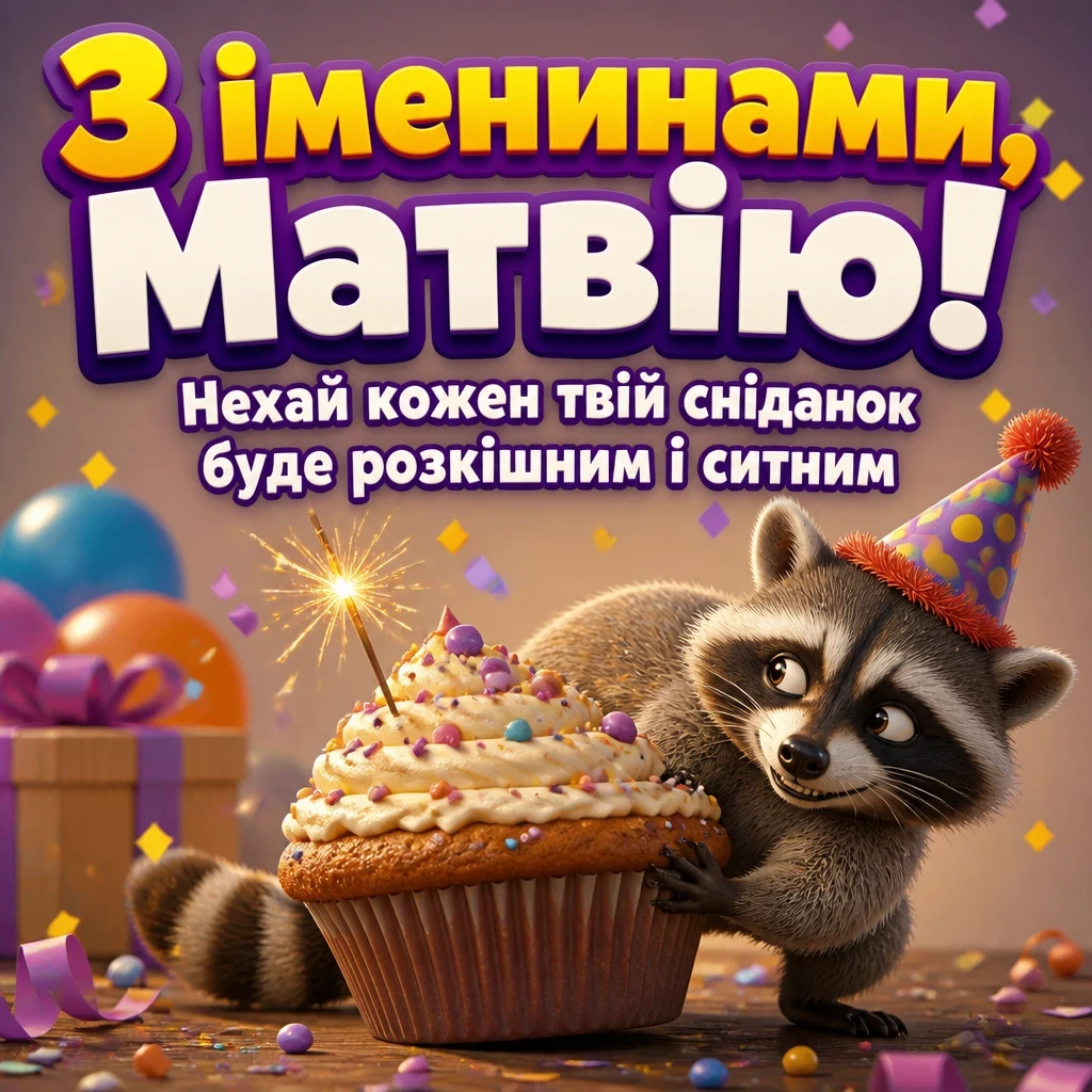 іменини матвія