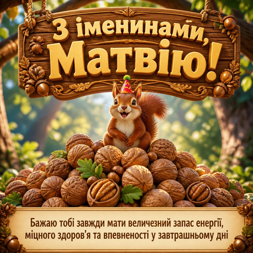 іменини матвія