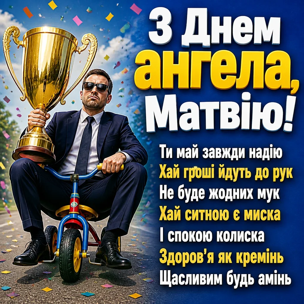 іменини матвія