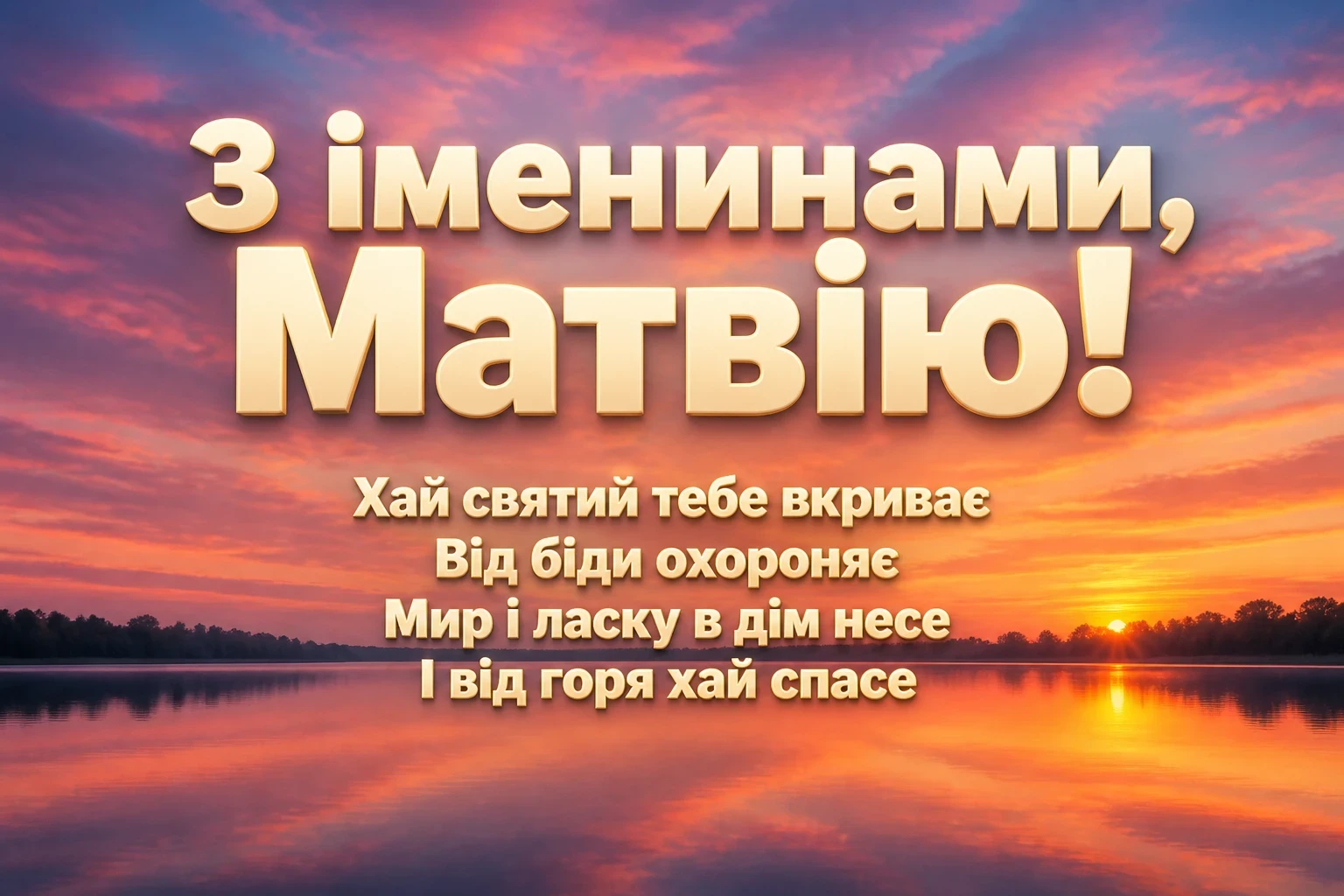 іменини матвія