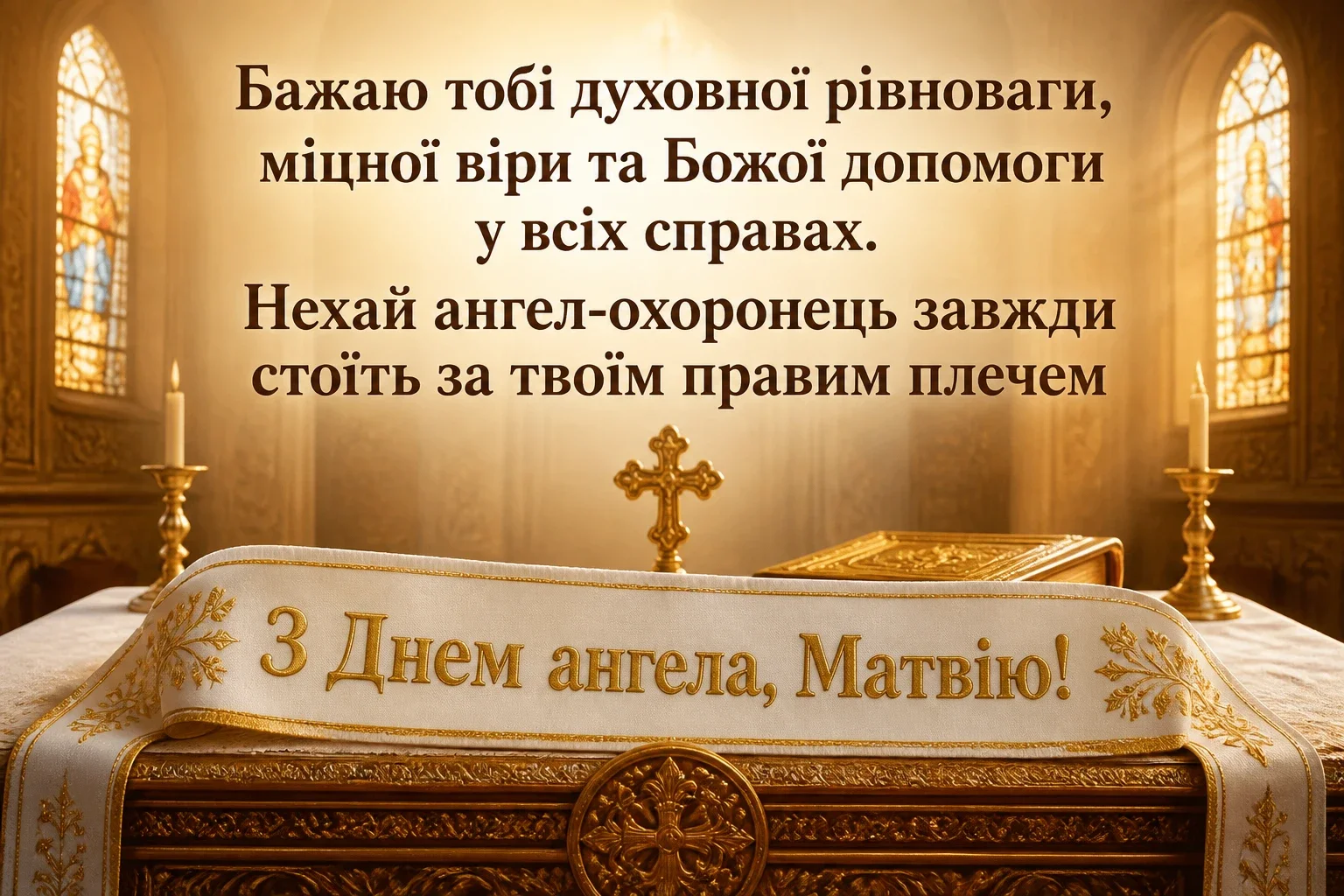 іменини матвія