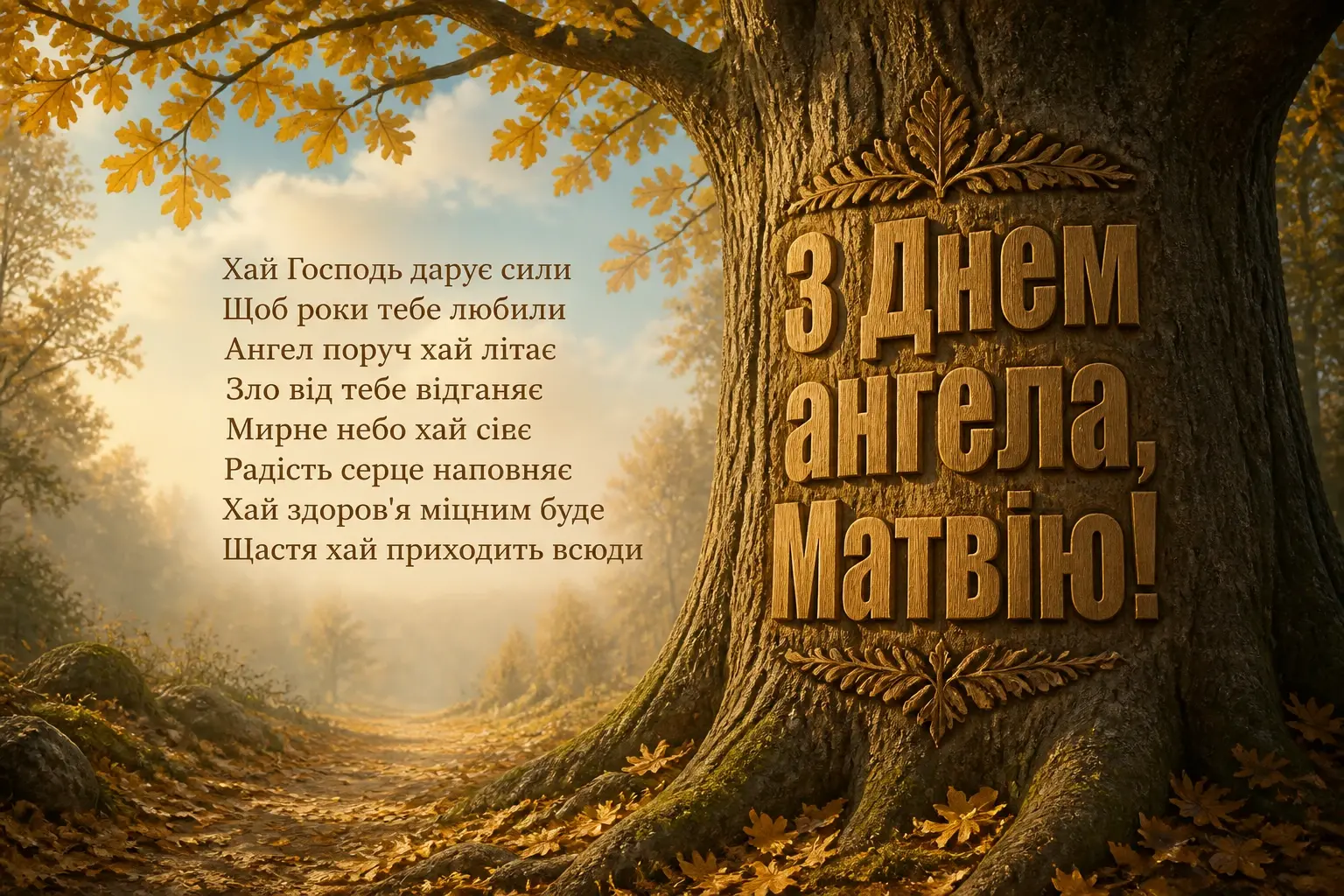 іменини матвія