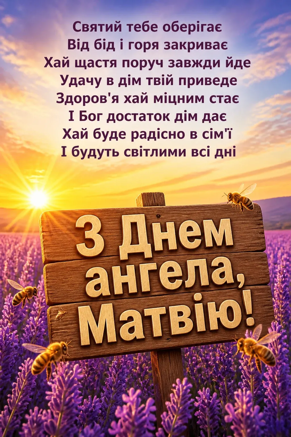іменини матвія