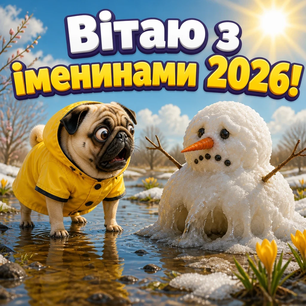 іменини березень 2026