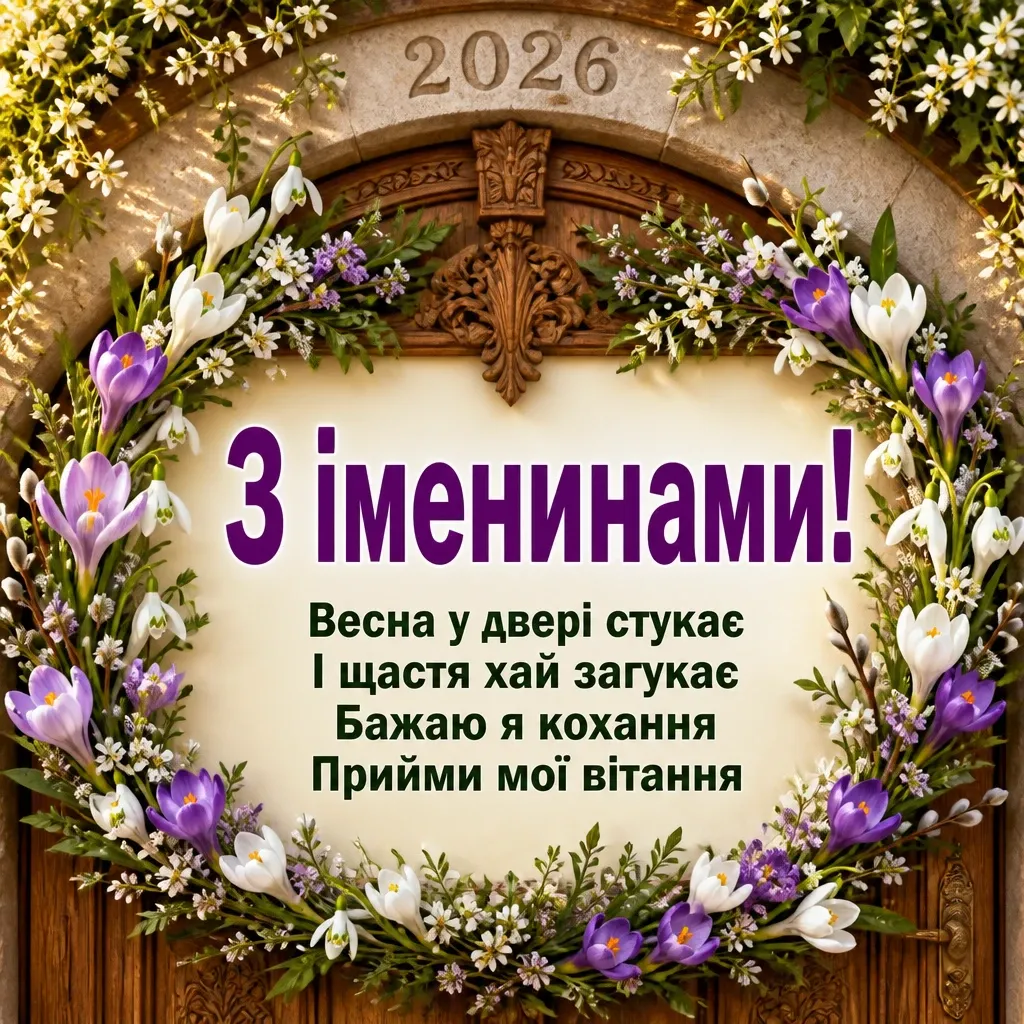 іменини березень 2026