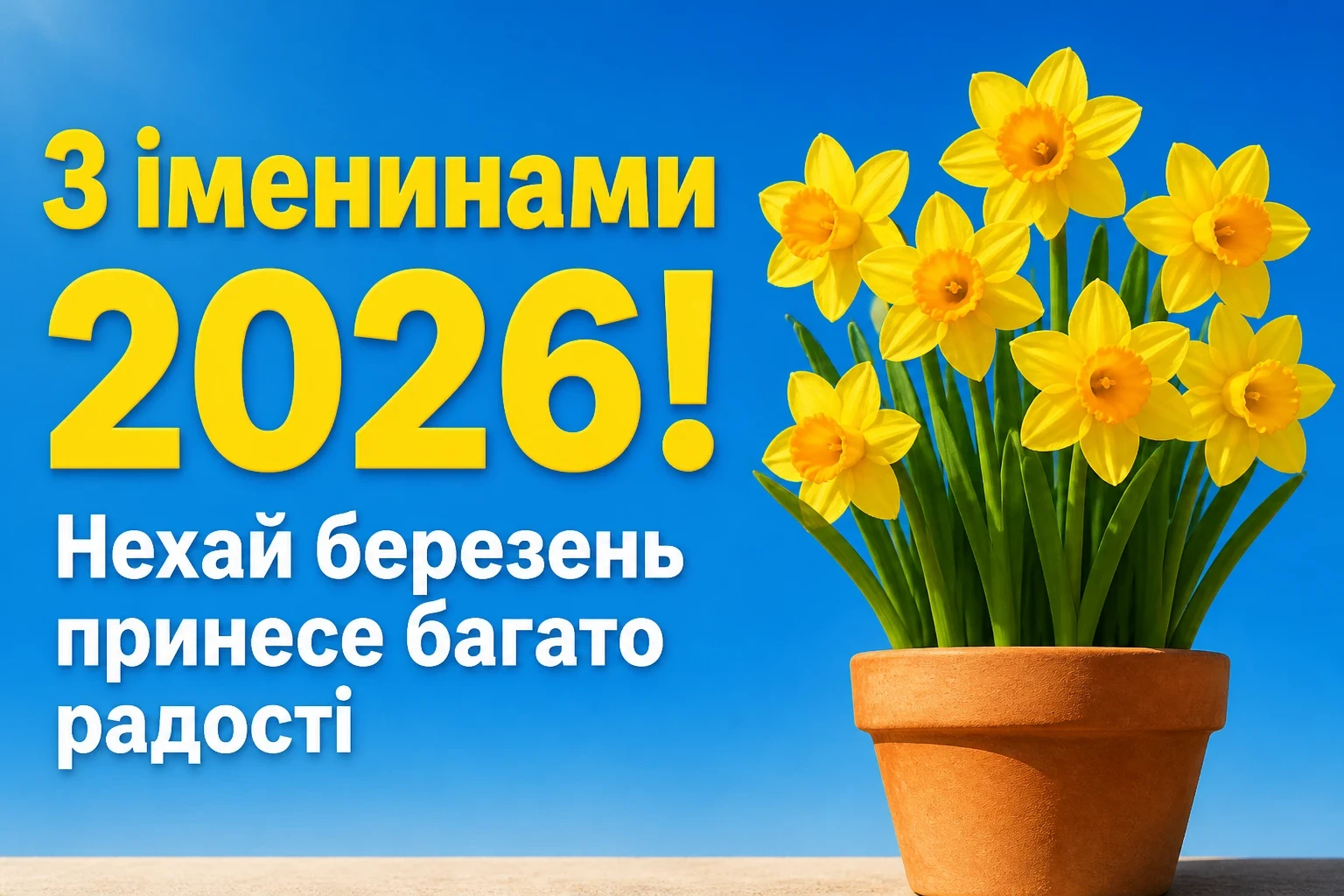 іменини березень 2026