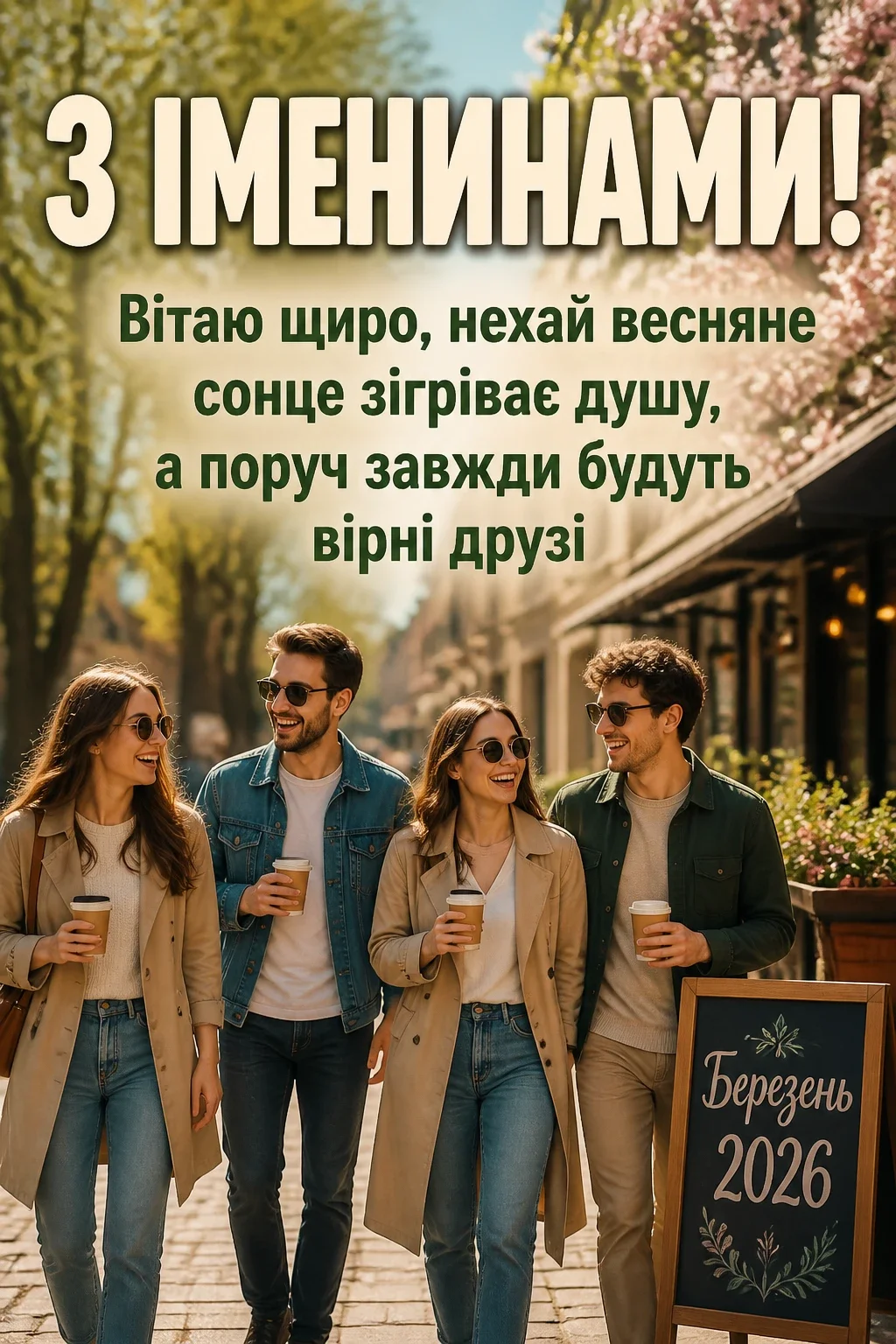іменини березень 2026
