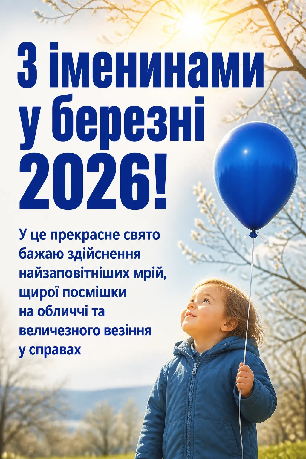 іменини березень 2026