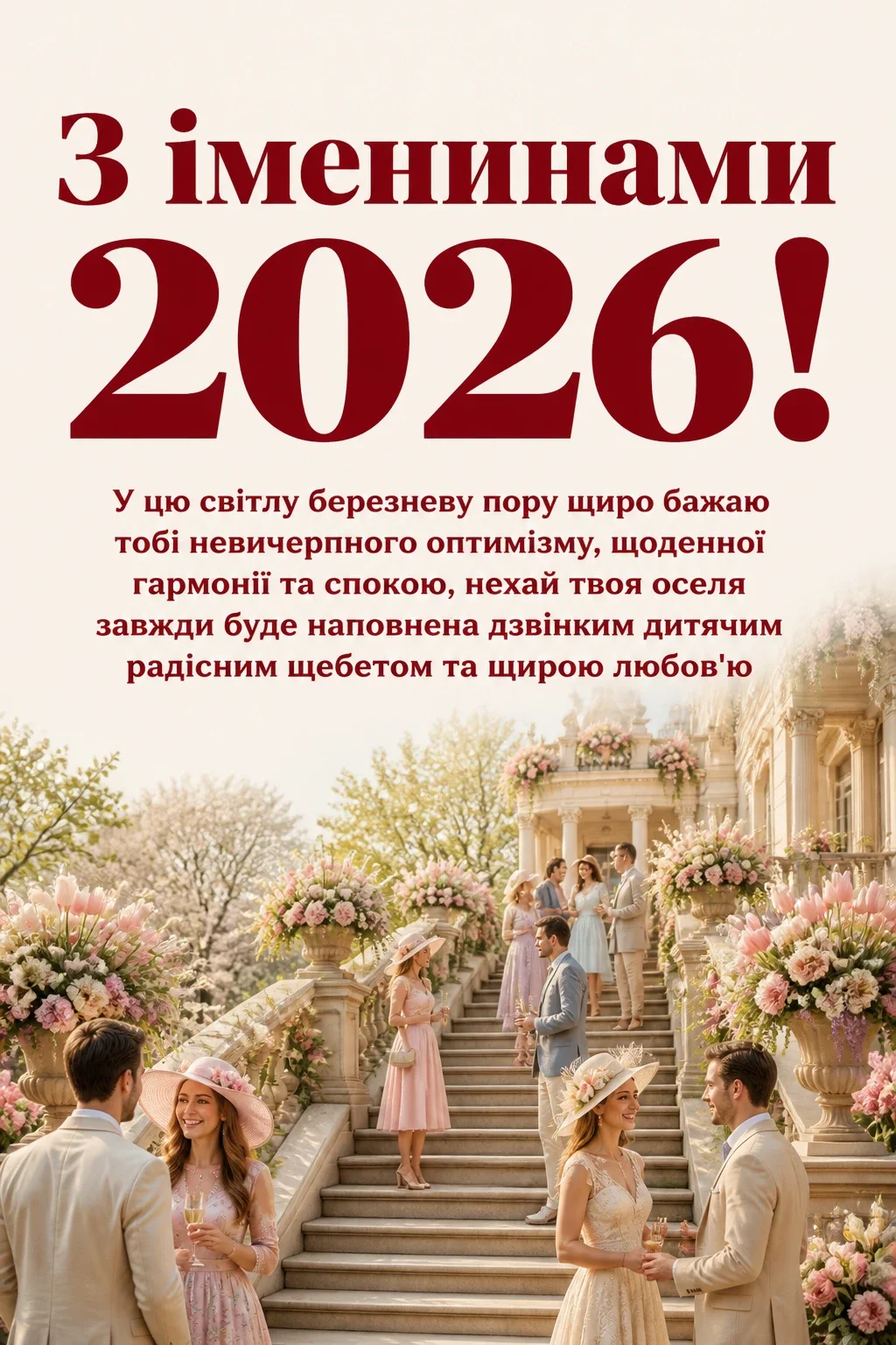 іменини березень 2026