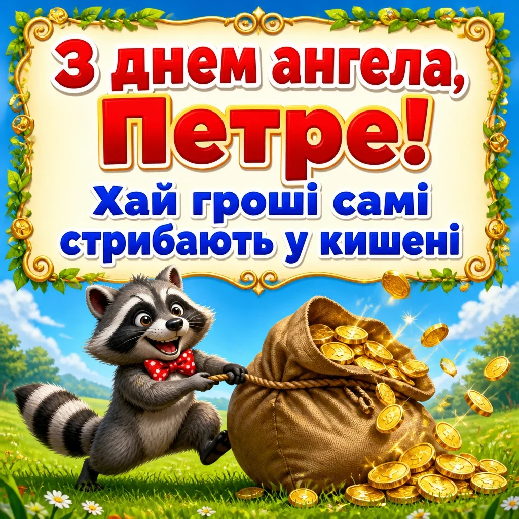 іменини петра привітання