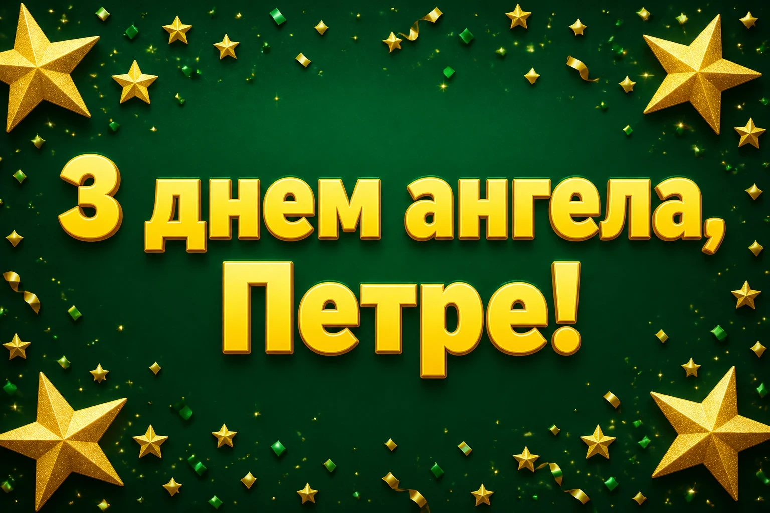 іменини петра привітання