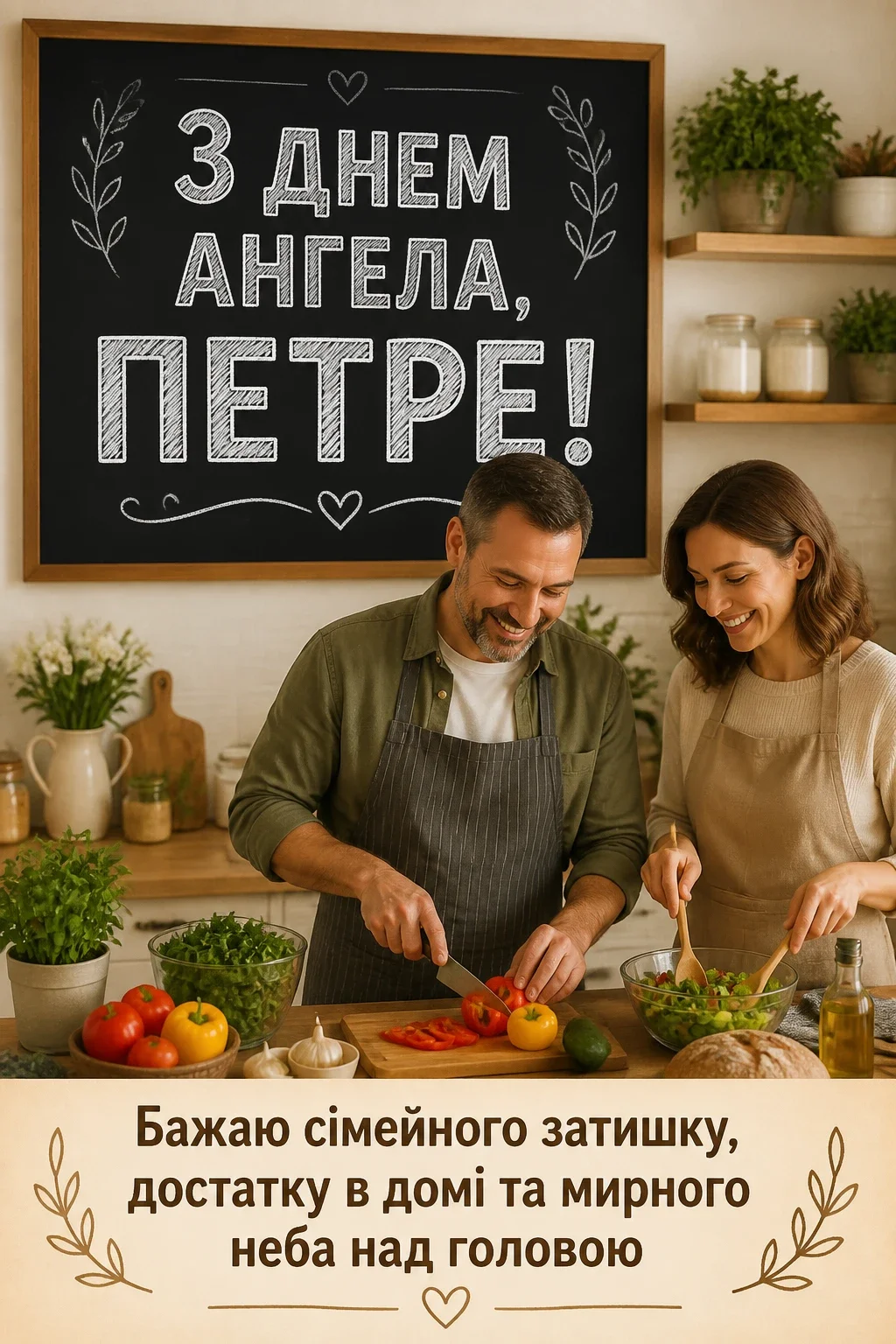 іменини петра привітання