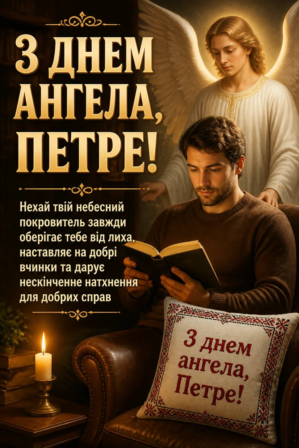 іменини петра привітання