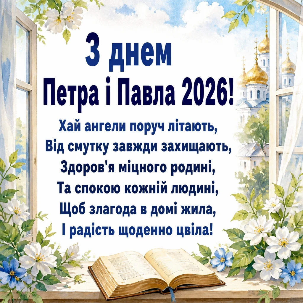 іменини петра і павла 2026 іменини петра і павла 2026