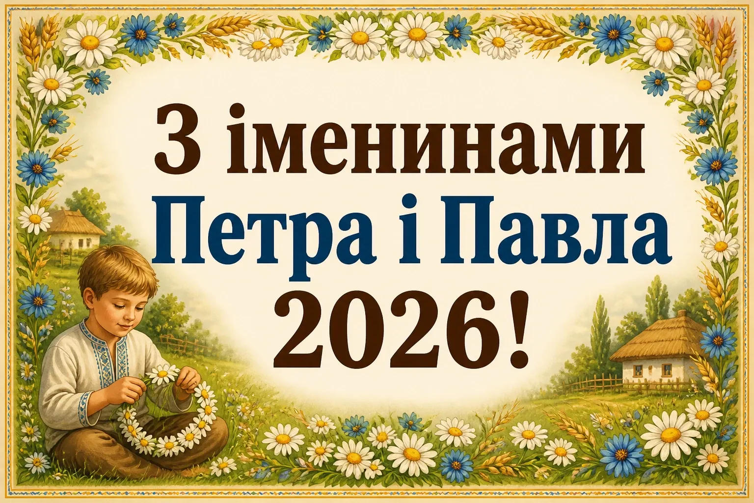 іменини петра і павла 2026 іменини петра і павла 2026