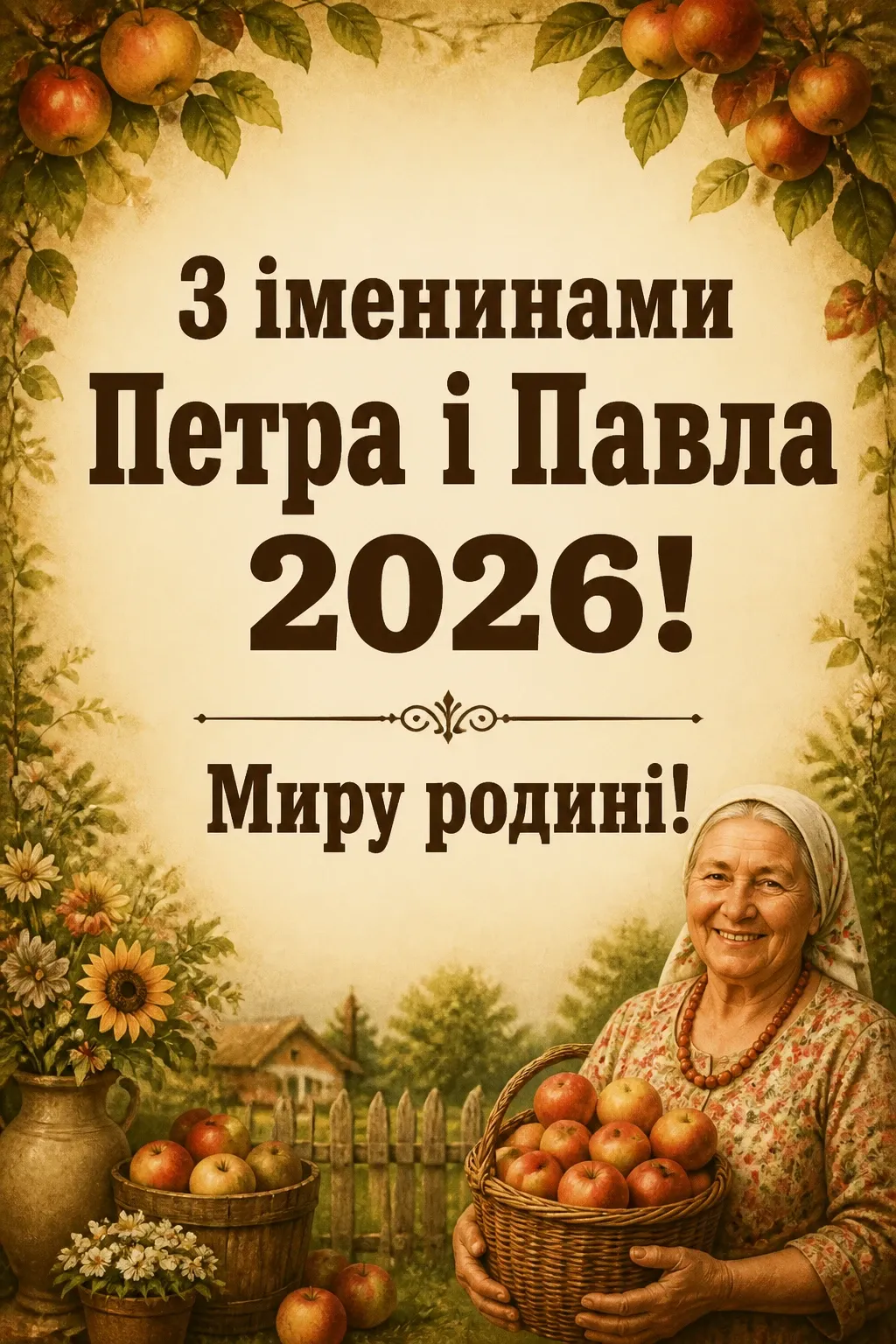 іменини петра і павла 2026 іменини петра і павла 2026
