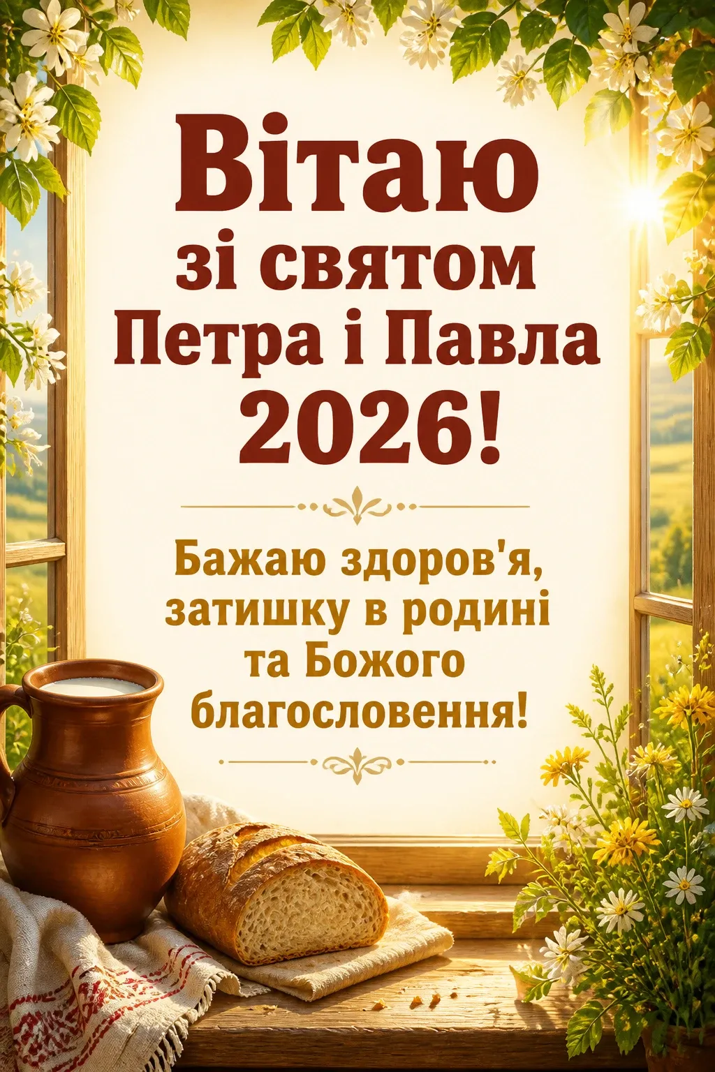 іменини петра і павла 2026 іменини петра і павла 2026