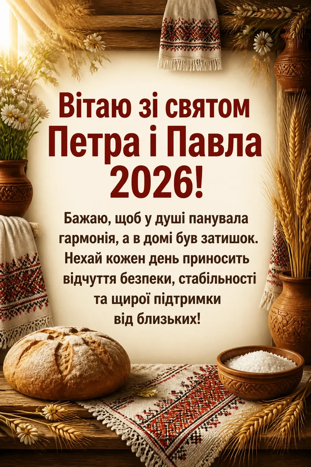 іменини петра і павла 2026 іменини петра і павла 2026