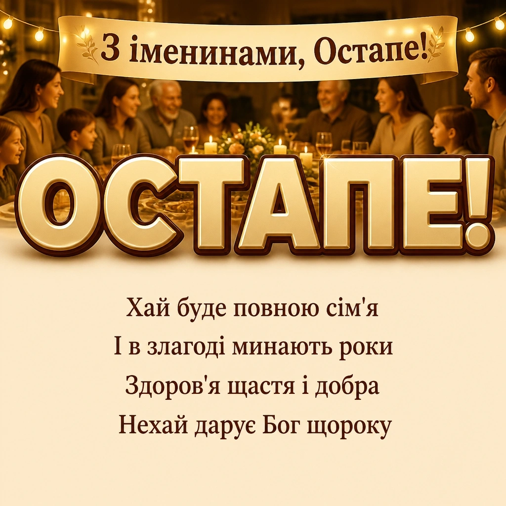 іменини остапа іменини остапа