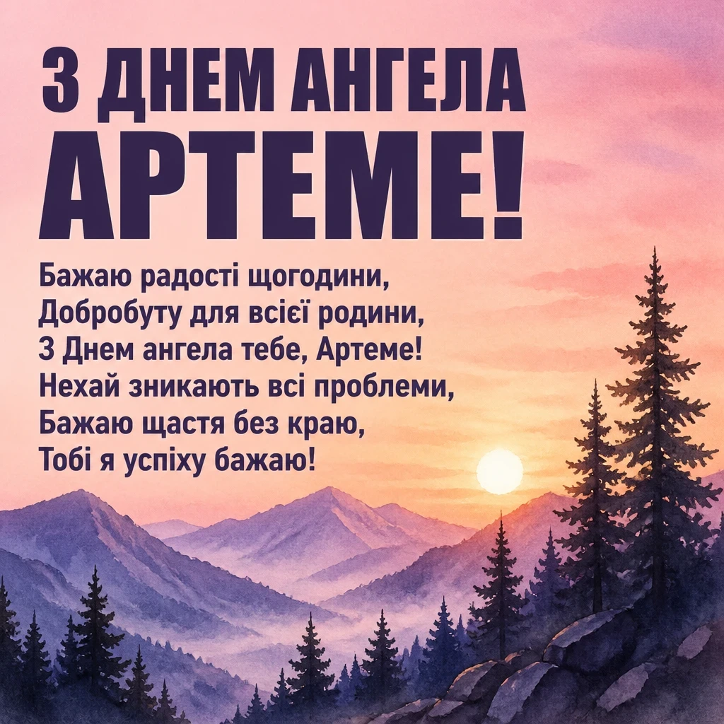 іменини артема