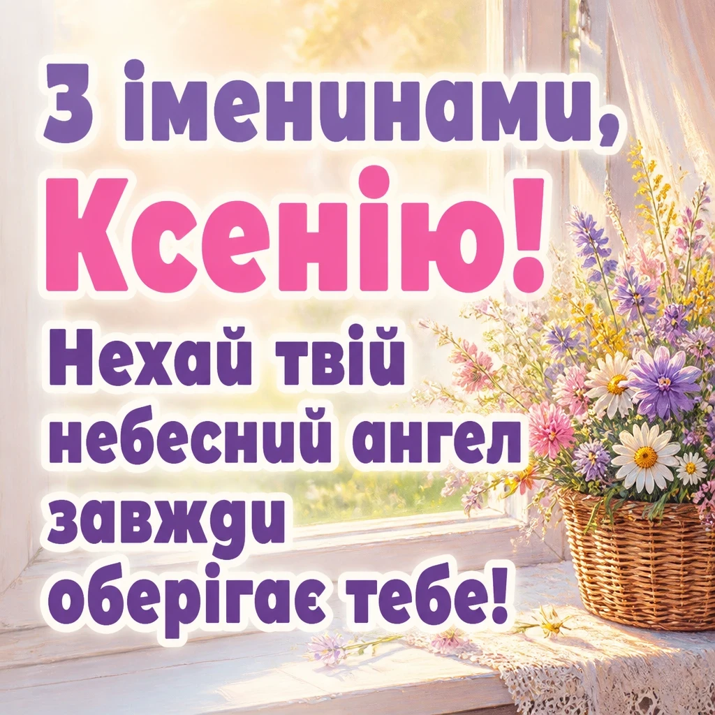 іменини ксенії