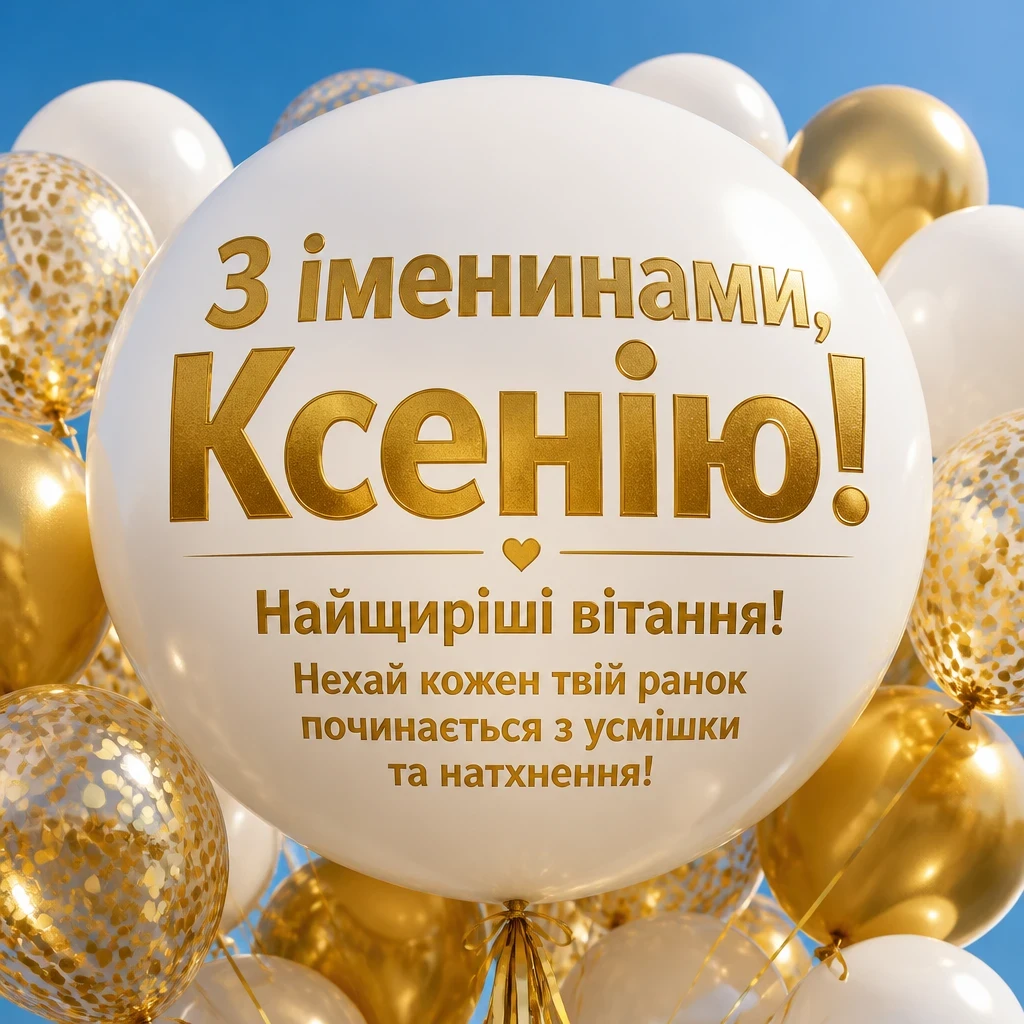 іменини ксенії