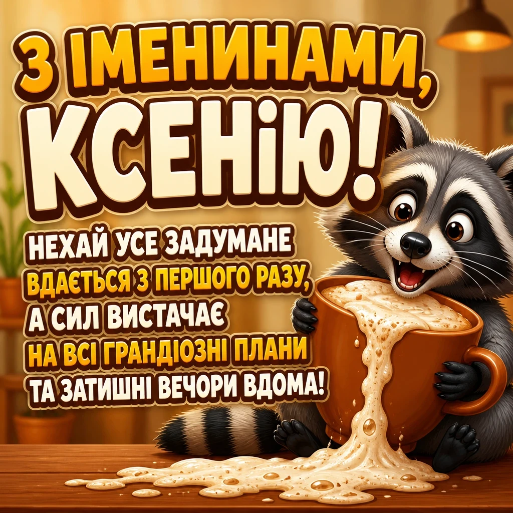 іменини ксенії