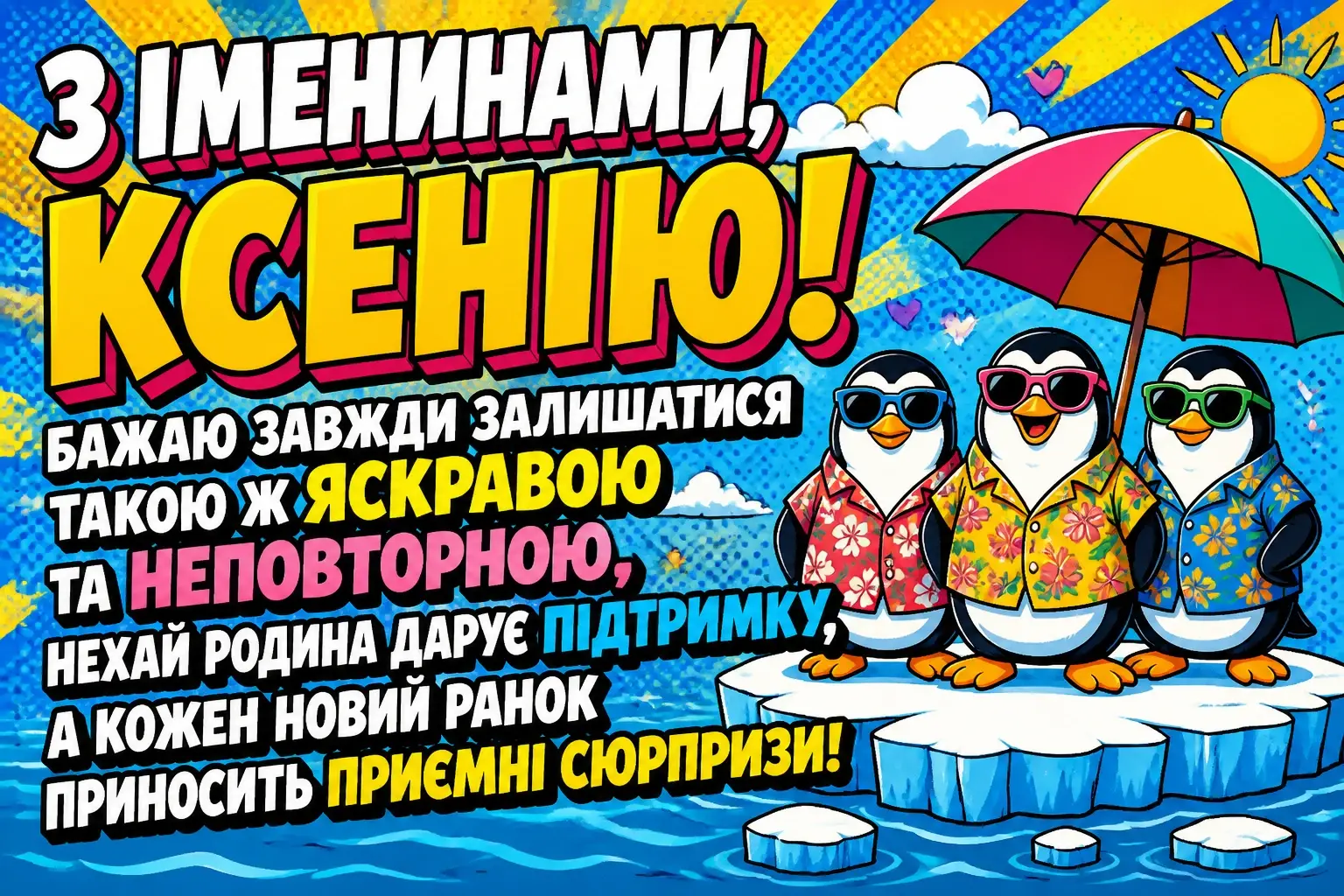 іменини ксенії