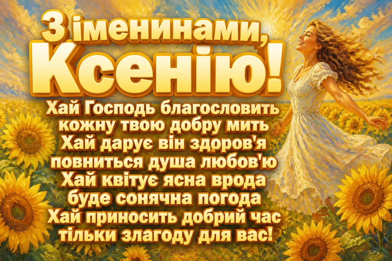 іменини ксенії