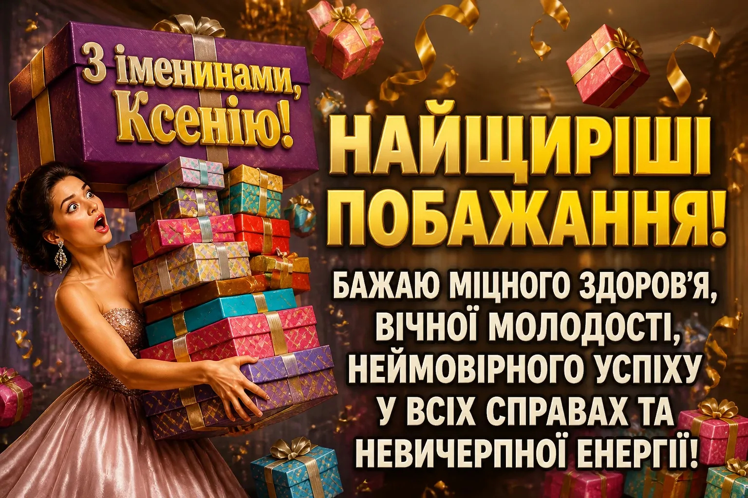 іменини ксенії