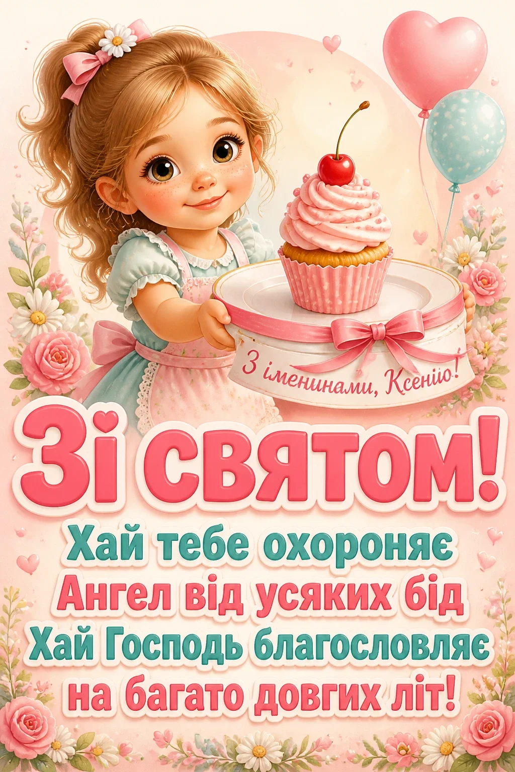 іменини ксенії