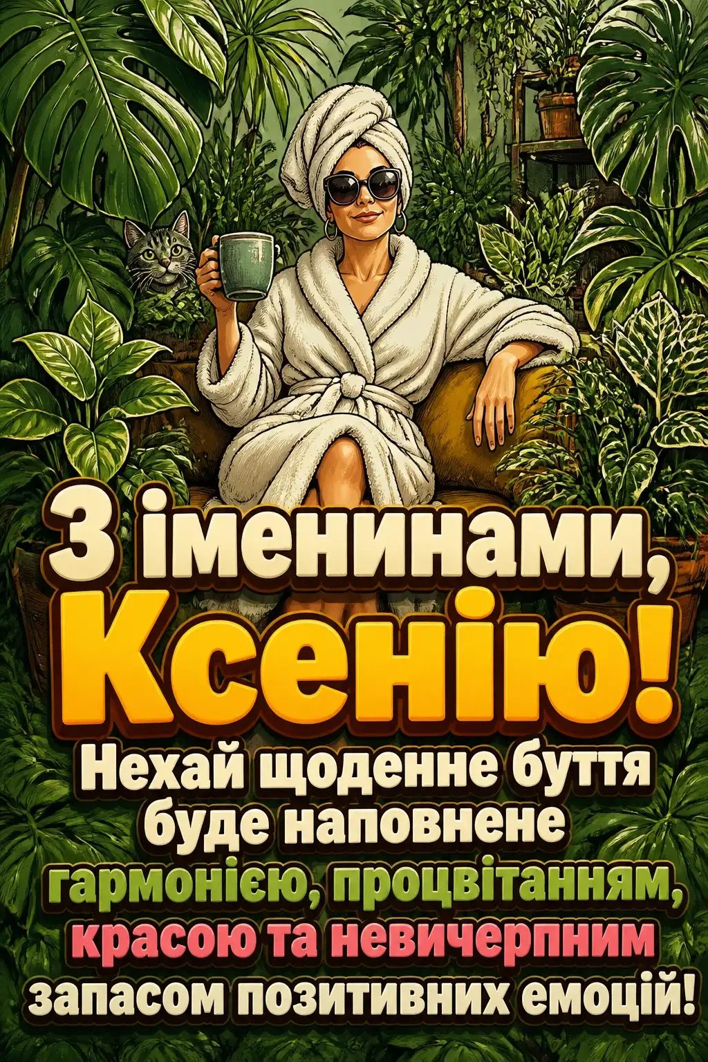 іменини ксенії