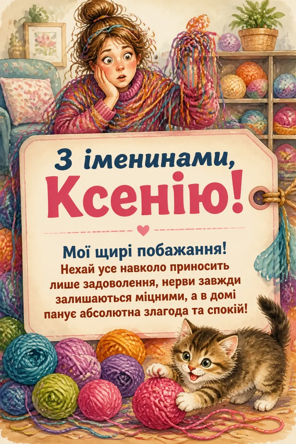 іменини ксенії