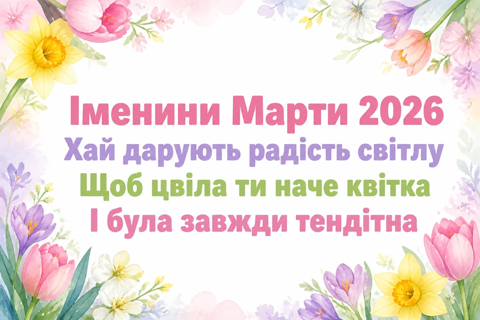марта іменини 2026 марта іменини 2026