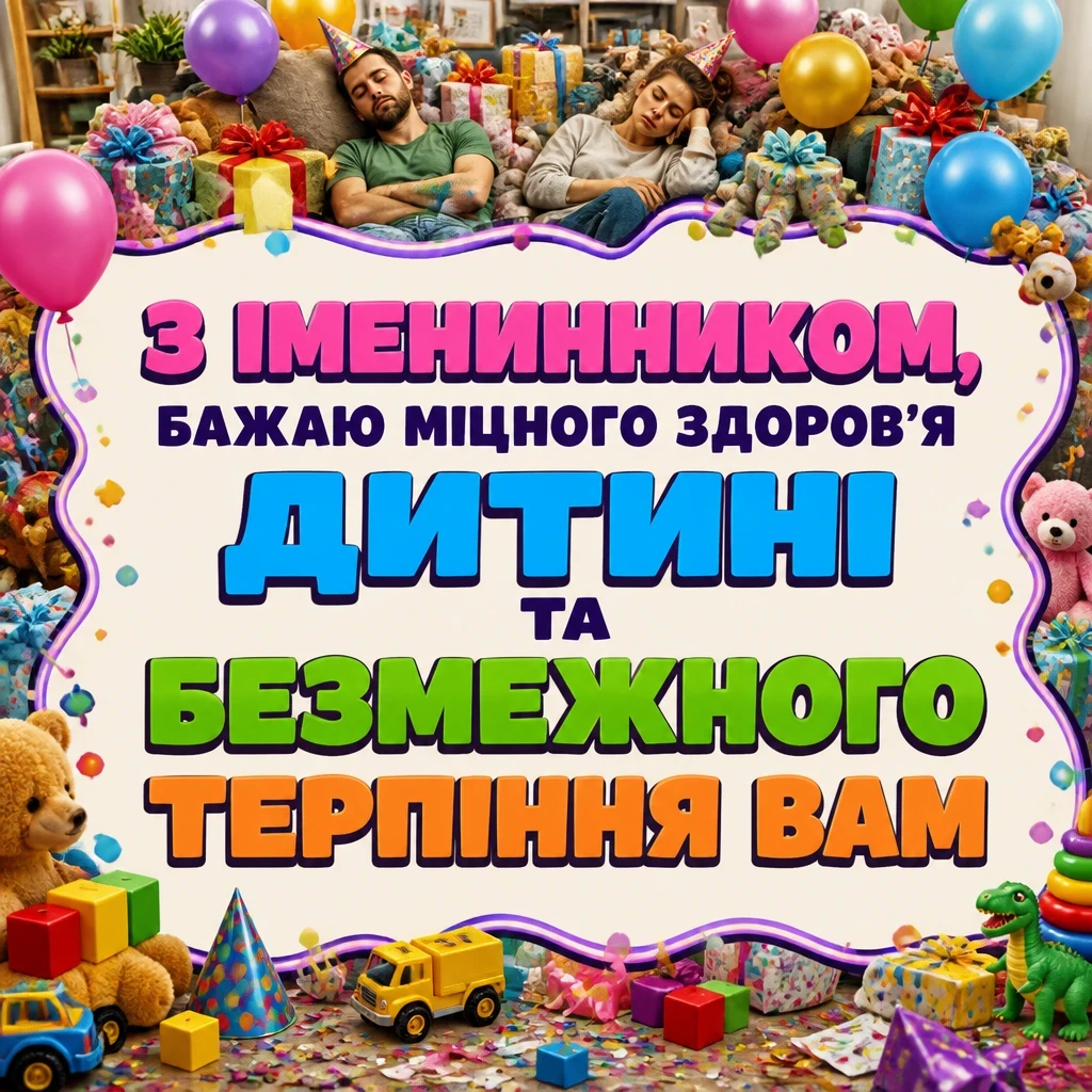 привітання батьків з іменинником