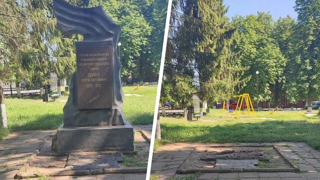 Міф без поховання: у Берестині знесли порожній пам’ятник більшовицькому діячу